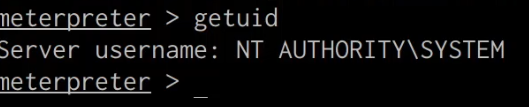 getuid output